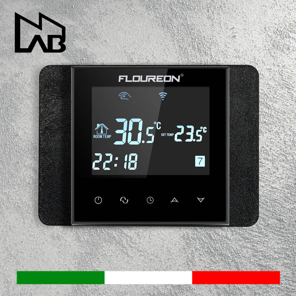 FLOUREON Thermostatplatte - Für 503 Box - Rahmenadapter