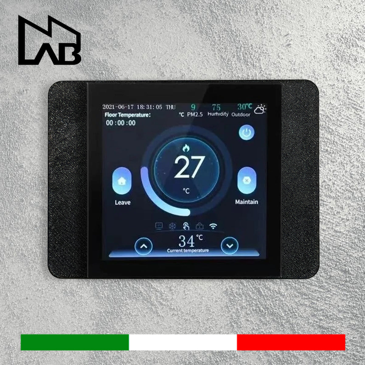 Tuya Thermostatplatte - Für 503 Box - Rahmenadapter