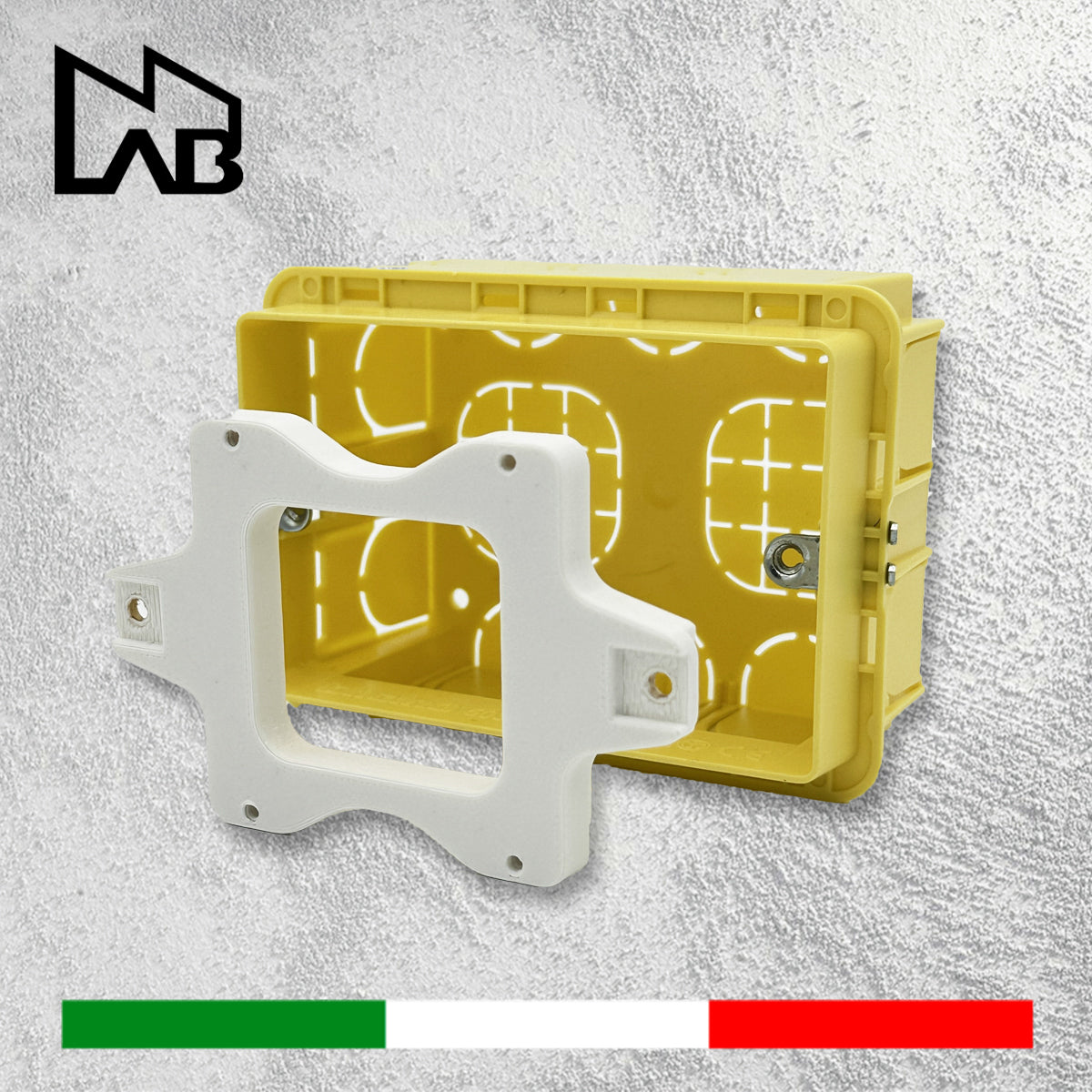 Netatmo Thermostatadapter - Für 3-Platz-Box 503 - Rahmenplatte - 104B