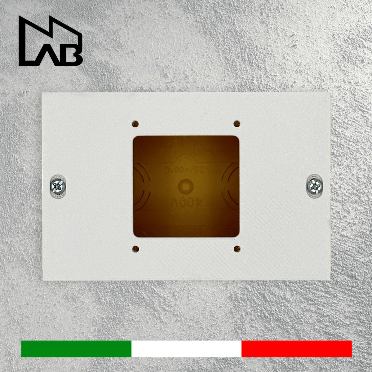 Netatmo Thermostat Komplettrahmen - 4-Platz Box 504 Adapterplatte - 106B