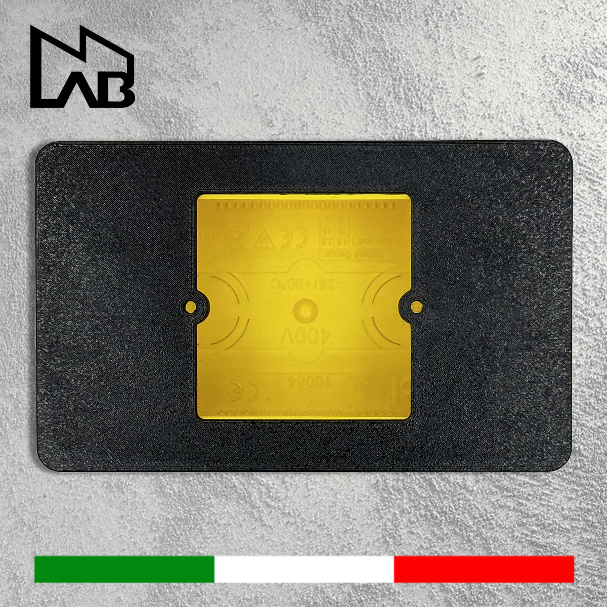 Rahmenplattenadapter für 60-mm-Thermostate auf 504-Kassette, 4 Plätze – 108