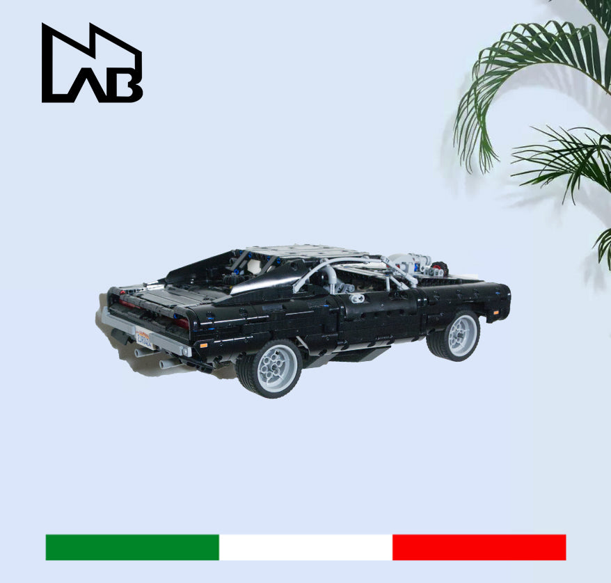 221 - Lego Dodge Charger 42111 Wandhalterung