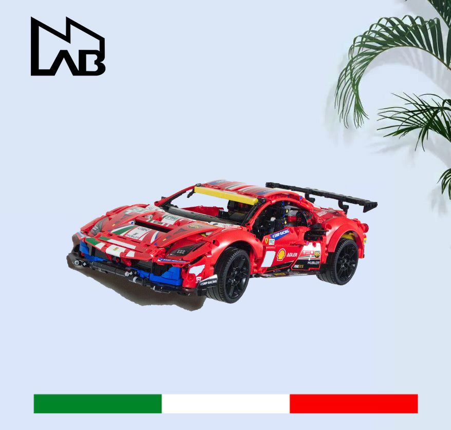 227 - Lego Ferrari GTE 42125 Wandhalterung
