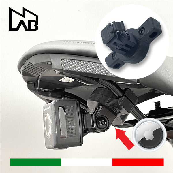 24N Trek Bontrager Flare and AirTag Bicycle Saddle Articulated