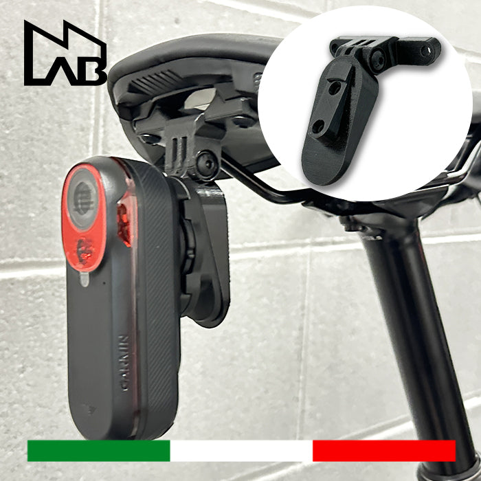 36N - Supporto Garmin VARIA RCT 715 716 Selle Italia Novus Evo e Selle San Marco Shortfit 2.0