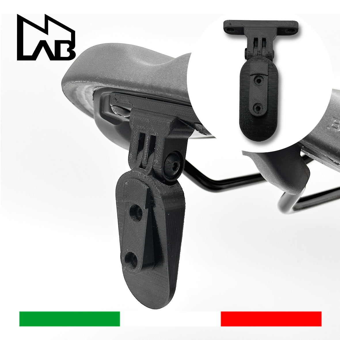42N - Staffa Supporto Garmin VARIA RCT 715 716 Sella Bontrager Blendr