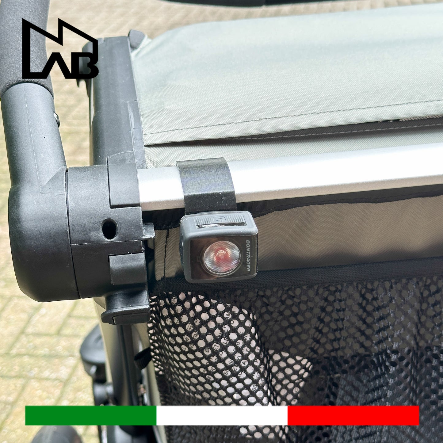 Staffa Supporto Trek Bontrager Flare R RT Per Carrelli Thule Chariot