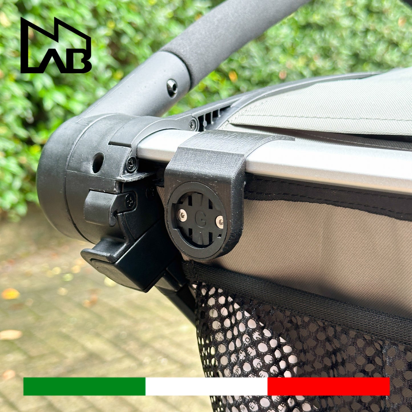 Staffa Supporto Garmin Varia Per Carrello Thule Chariot