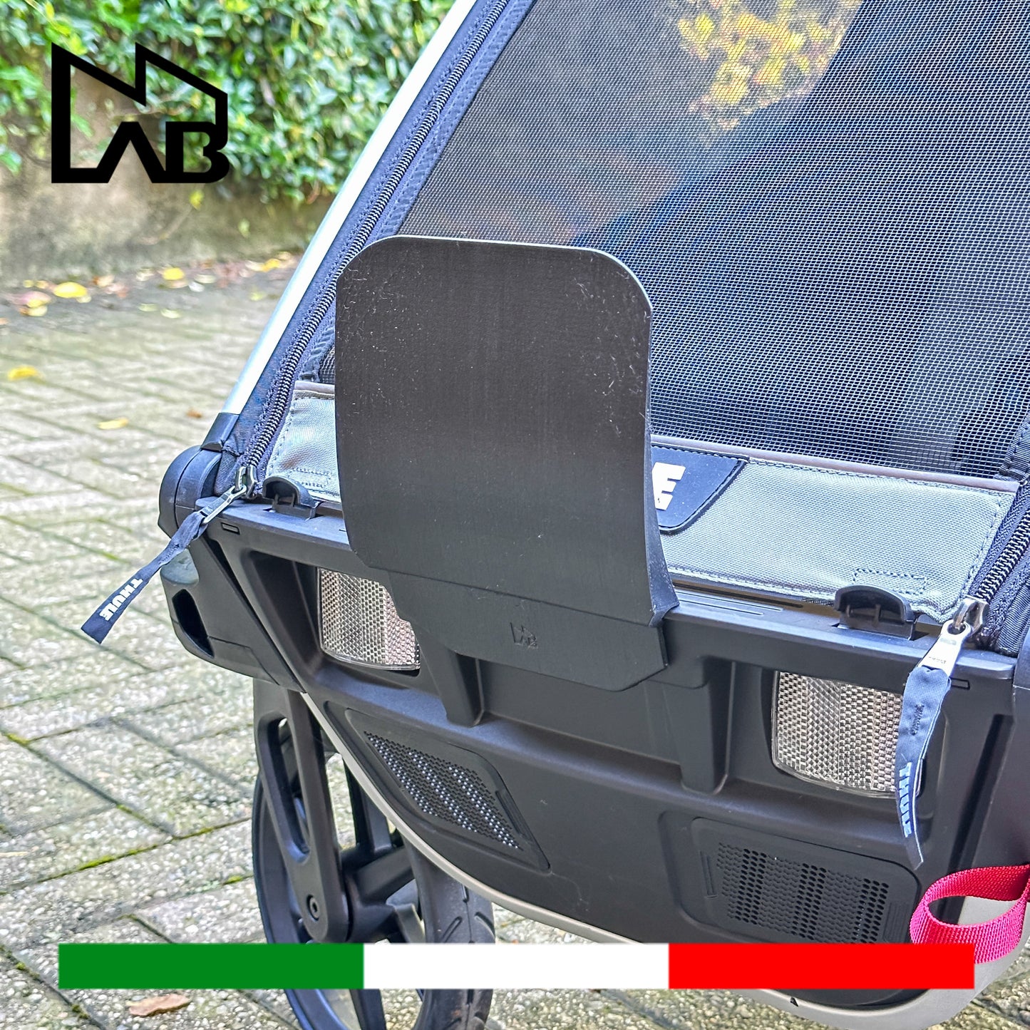 Parafango Anteriore Per Carrelli Thule Chariot Paraspruzzi Paraschizzi - XL