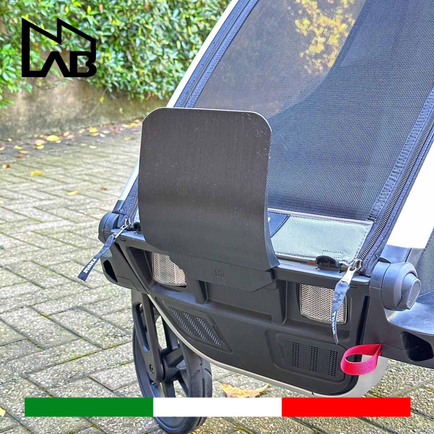 Parafango Anteriore Per Carrelli Thule Chariot Paraspruzzi Paraschizzi XXL