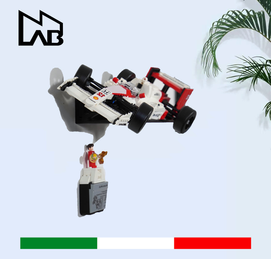 Staffa A Parete Per Lego McLaren MP4/4 & Ayrton Senna 10330