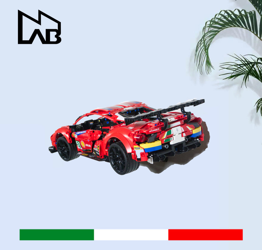 Staffa Supporto Per Montaggio A Parete Lego Ferrari GTE 42125
