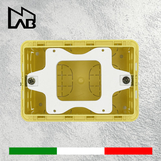 Adattatore Termostato Netatmo - Per Scatola 3 Posti 503 - Placca Cornice - 104B