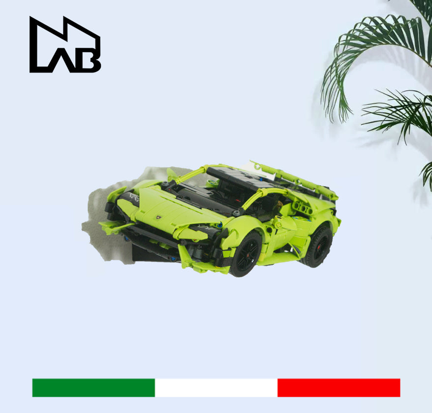 207 - Staffa Supporto Per Montaggio A Parete Lego Lamborghini Huracan 42161