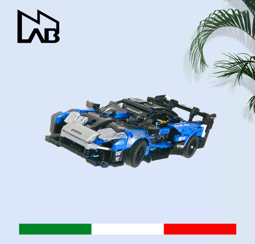 222 - Staffa Supporto Per Montaggio A Parete Lego McLaren Senna GTR 42123