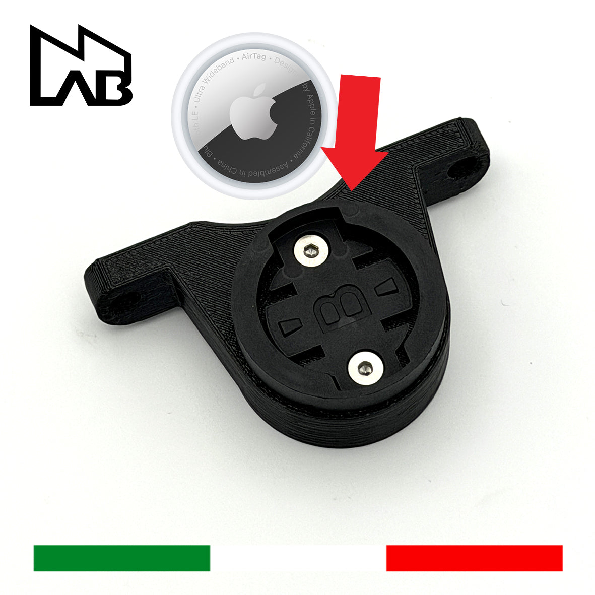 73N - Bryton Gardia + AirTag Mount Bracket for Specialized SWAT Saddle