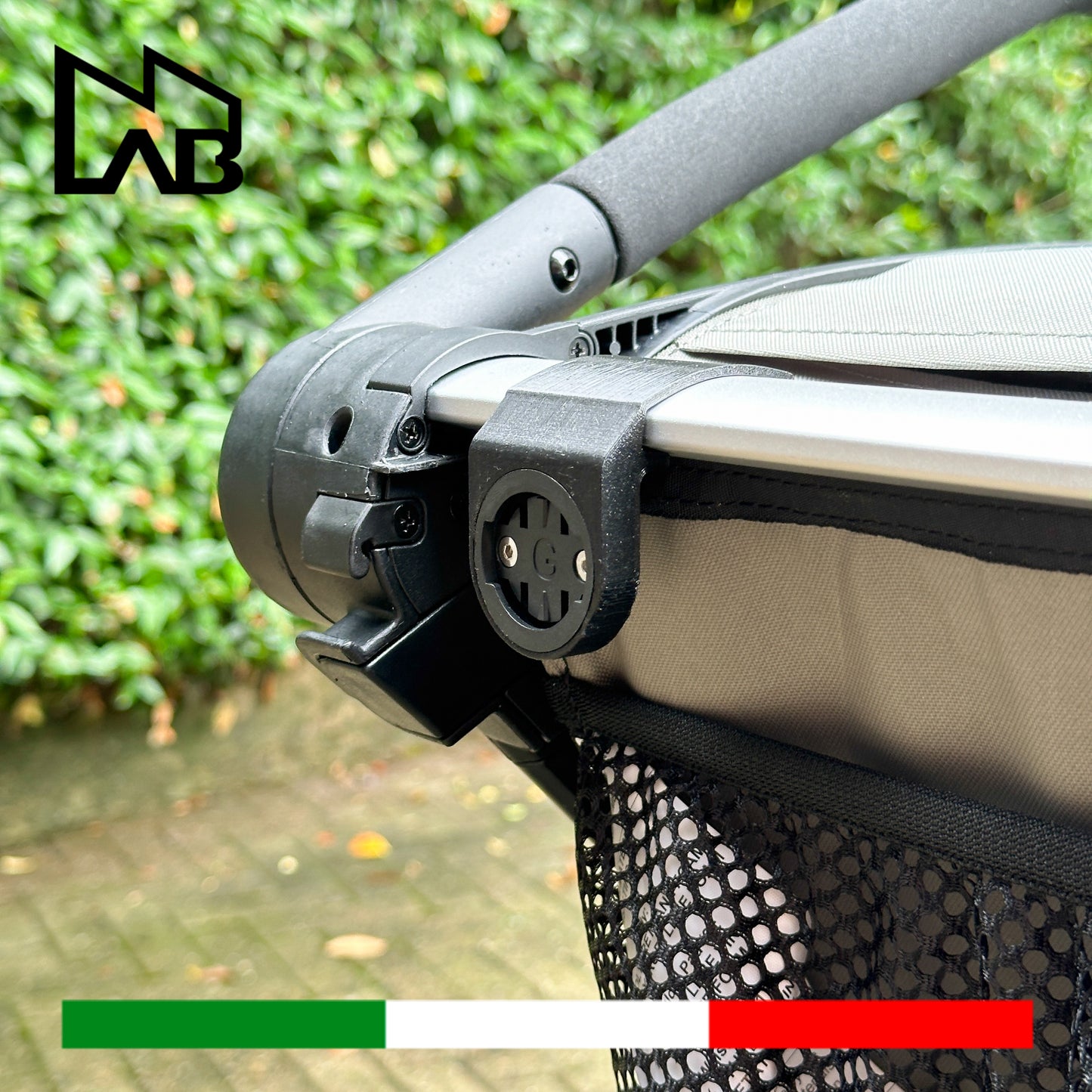 82N - Staffa Supporto Garmin Varia Per Carrello Thule Chariot