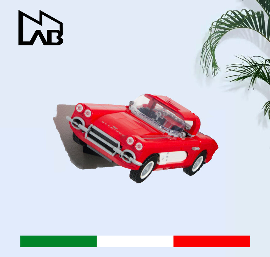 Staffa A Parete Per Lego Chevrolet Corvette 1961 10321