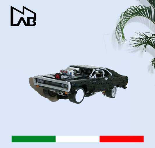 Staffa A Parete Per Lego Dodge Charger 42111